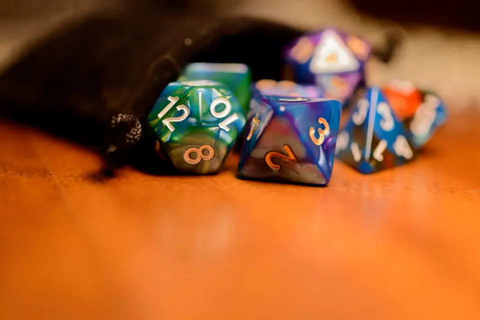 a group of dice